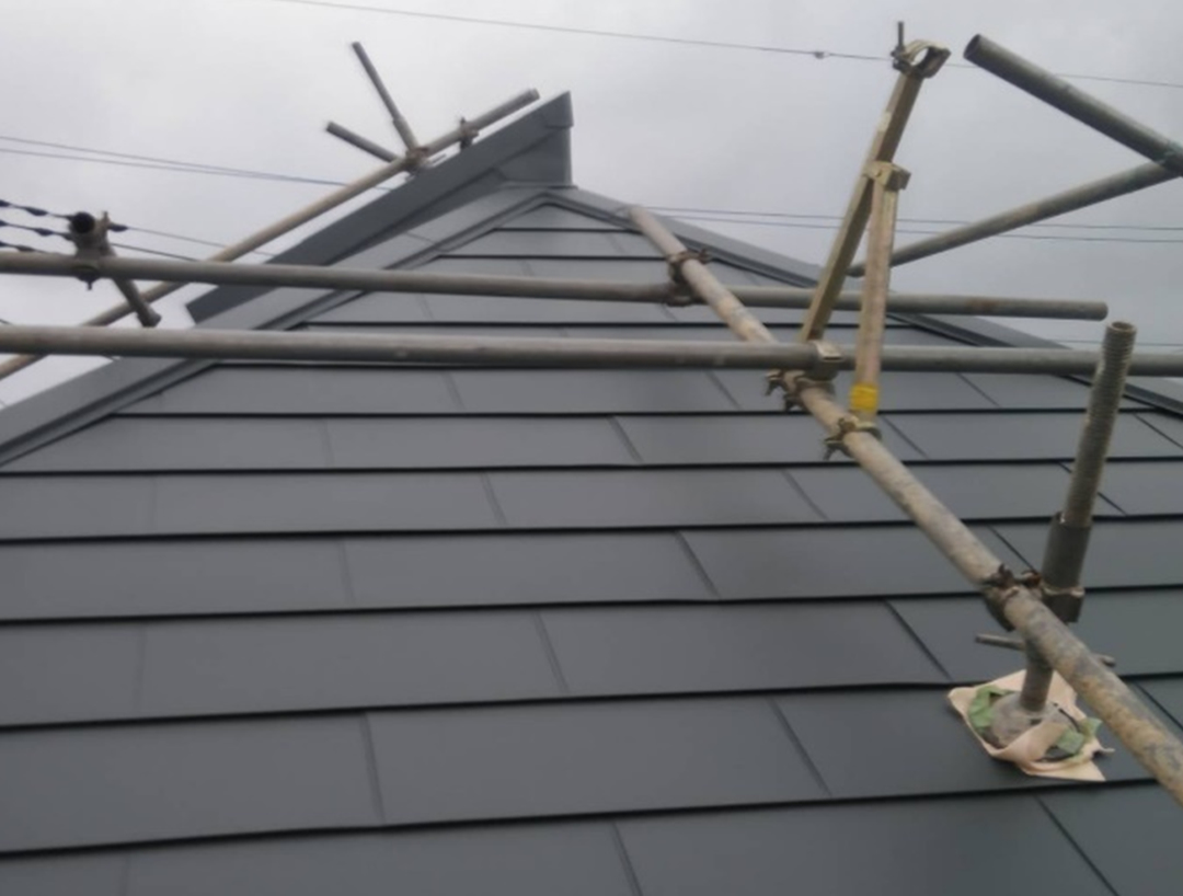 ICヒランビー葺き工事完了